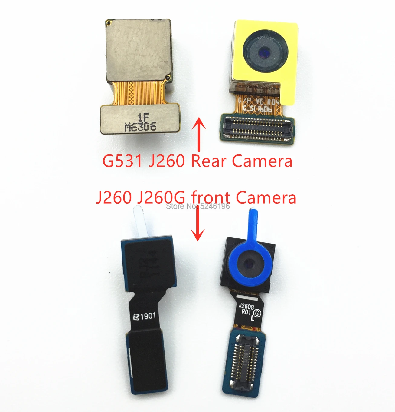 1 шт., гибкий кабель для передней камеры Samsung Galaxy J260 G531 J260G