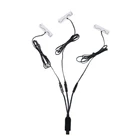 Блок питания X7AA 3 в 1, сменный блок питания с питанием от USB, 1-4 шт., в, батарейки AA для часов, игрушек, камер, ффонарь Ков, радио