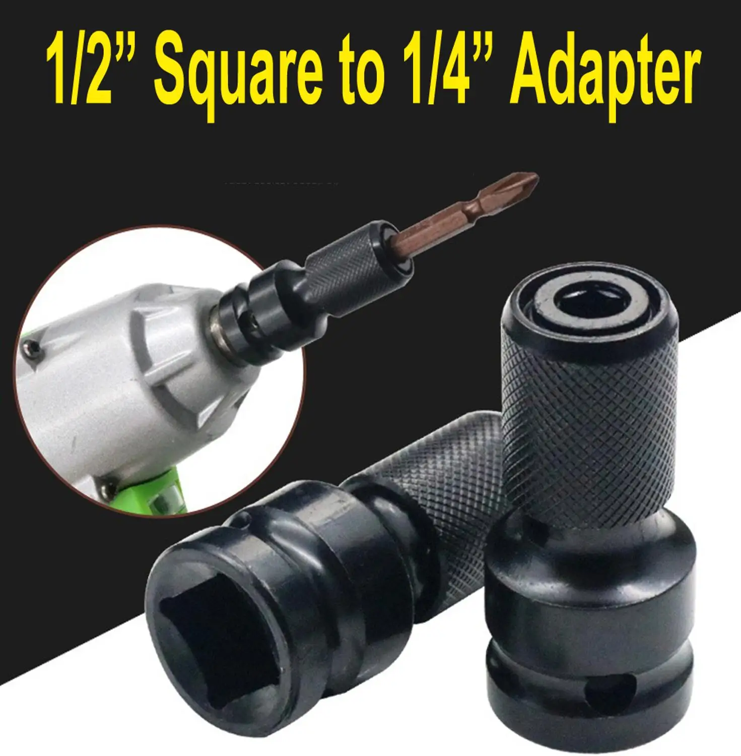 

1/2pcs Drive Socket Adapter Converter Reducer Air Impact Craftsman Socket Wrench Adapter Hand Tools Set Repair Tools