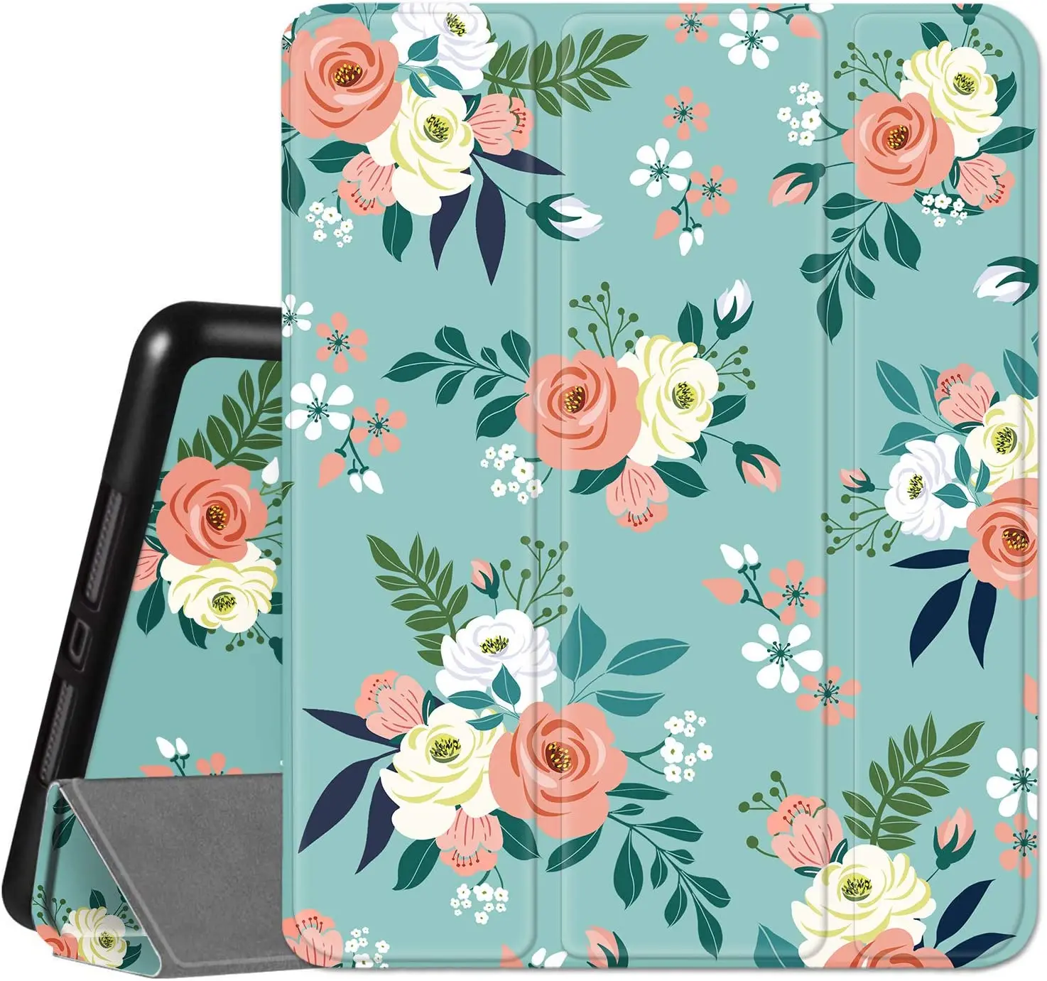 

Чехол для iPad Pro 2020/2018, белый, розовый, противоударный защитный чехол для iPad Pro 12,9 4-го/3-го поколения, Режим сна/пробуждения