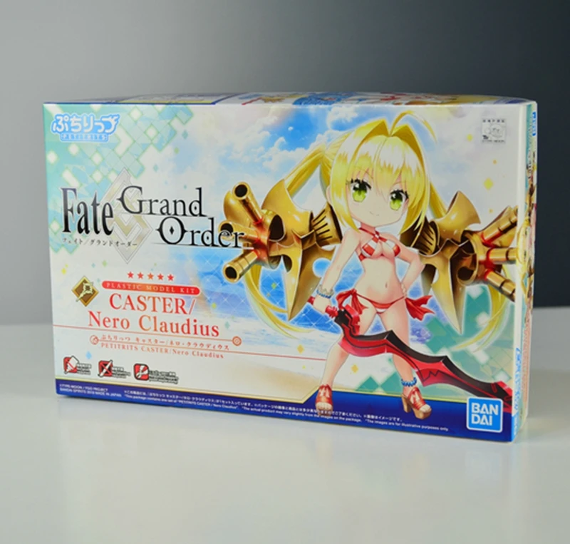 

Bandai Fate/Apocrypha FGO SHIELDER Caster Nero Claudius PVC Action Figure Toys Kids Brinquedos Dolls Figurals