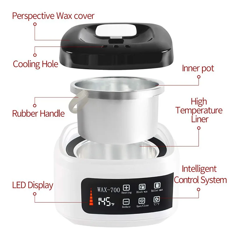 Восковая грелка для удаления волос комплект восковой депиляции