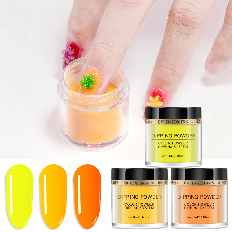 1 коробка флуоресцентный Пигментный Порошок для ногтей | Красота и здоровье