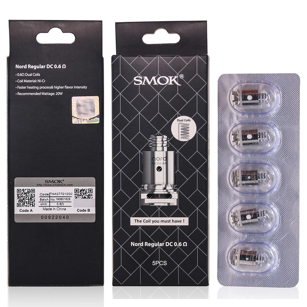 SMOK Nord катушка головка керамическая обычная сетка электронная сигарета картридж Pod ядро сопротивление для Nord электронная сигарета Vape