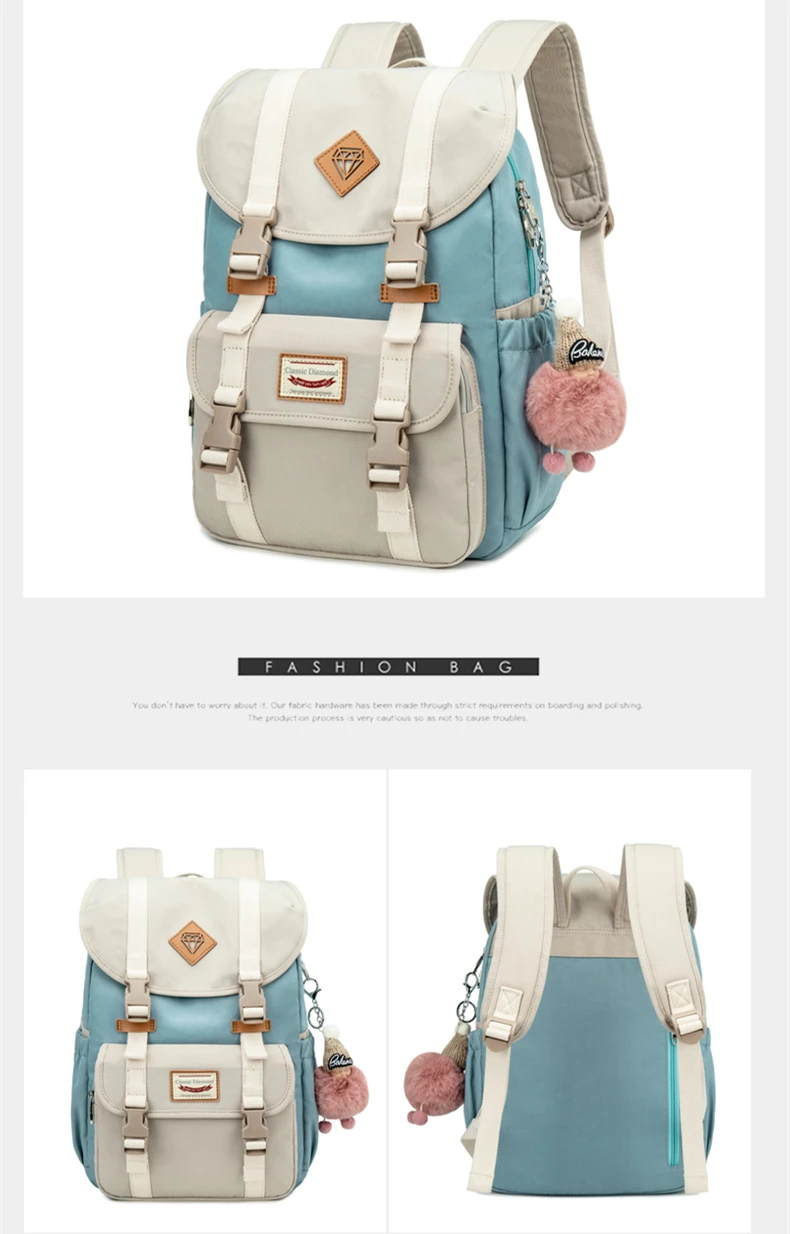 Macarons Mochila Feminina, женский рюкзак, Студенческая сумка для книг, Водонепроницаемый Школьный рюкзак, большой рюкзак для путешествий, милые сумки для девочек Rugzak