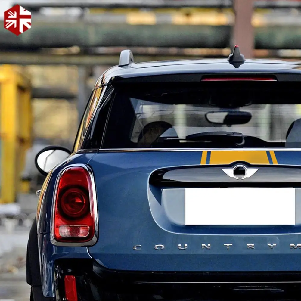 Автомобильный капот багажник двигатель задние боковые полосы юбка наклейка