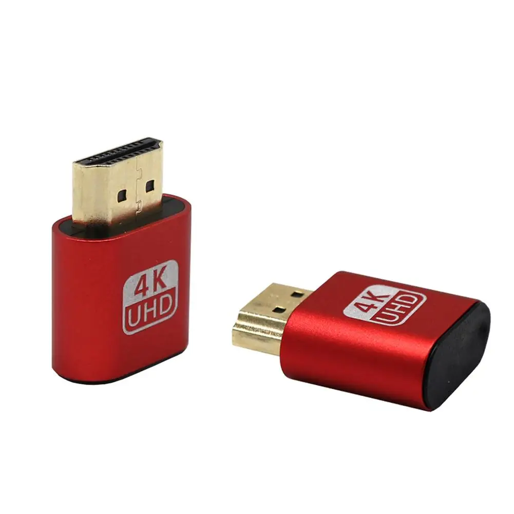 Комплект из 2 предметов 4K HDMI DDC EDID разъем VGA виртуальной эмулятор отображения