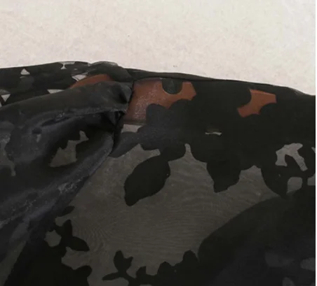 Женская милая блуза из органзы прозрачные рукава фонарики рукав рубашки женские