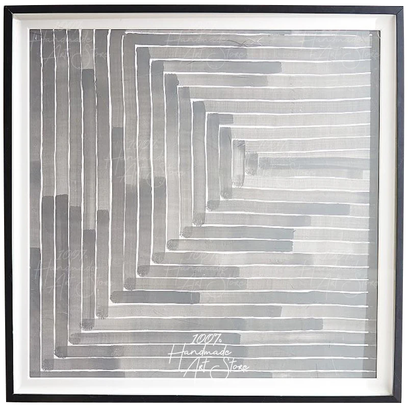 

home decoration accessories oil painting 100% Handmade Silver Flower Gentle Abstract Art For Living Room Modern High Quality