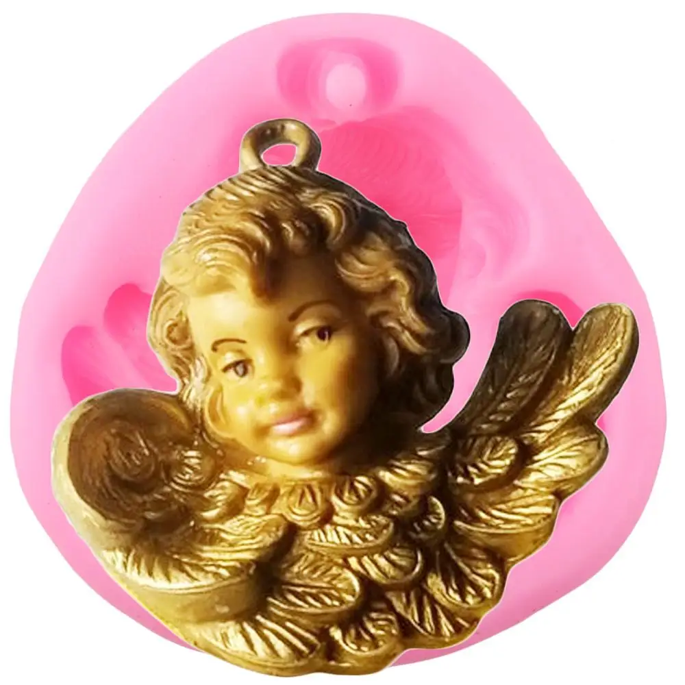 Силиконовые формы Angel Wings для кексов Топпер помадка шоколадные конфеты