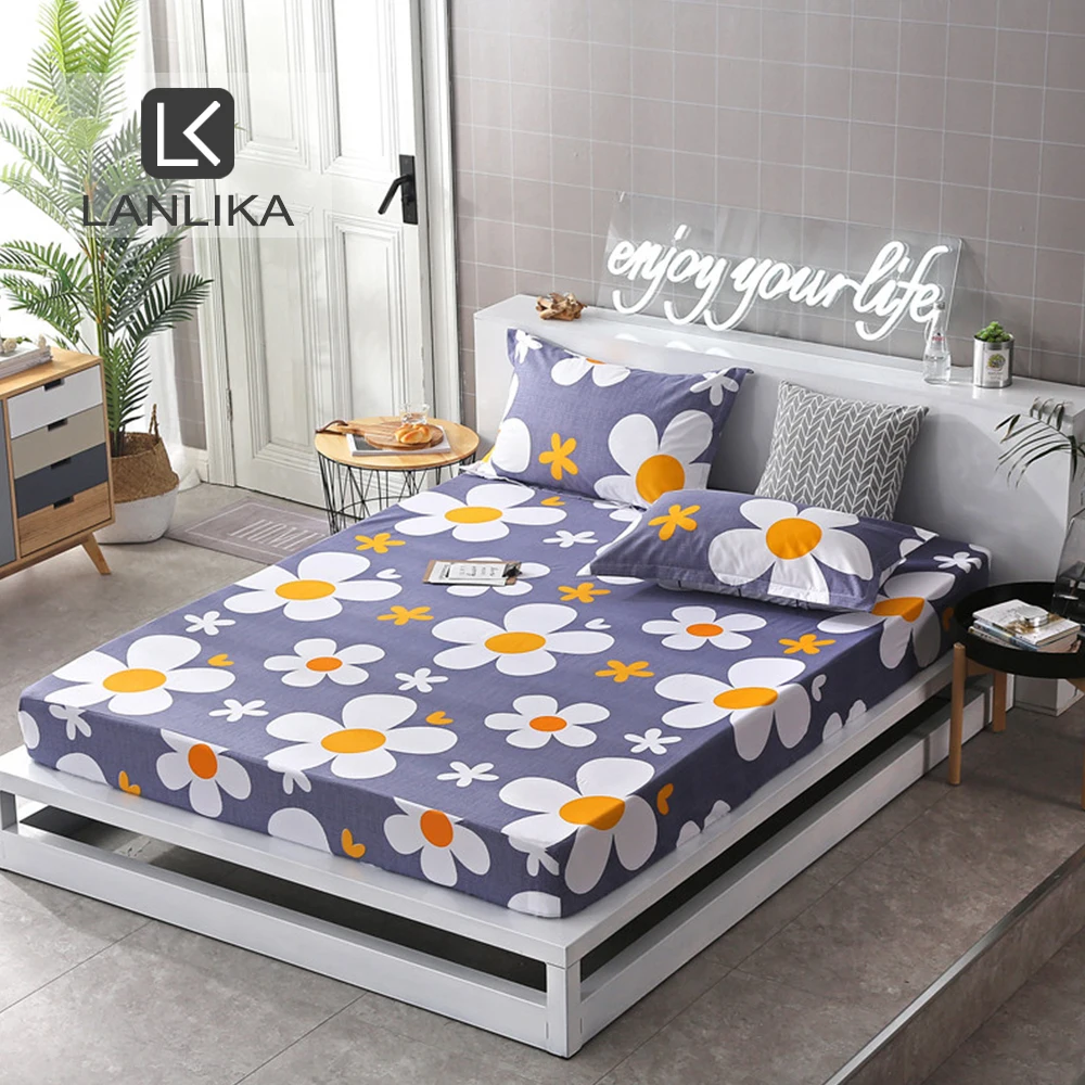 Parkshin 1 шт. простыня с углами постельное белье евро наволочки на резинке резиновый