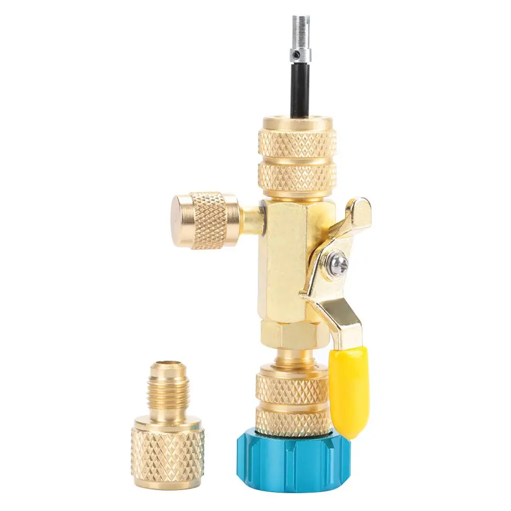 CH-19BV-CV Brass Valve Core Remover Dual Size R22 R410 Installer Tool Bicycle Bike Tyre Tire Removal Replacement | Инструменты