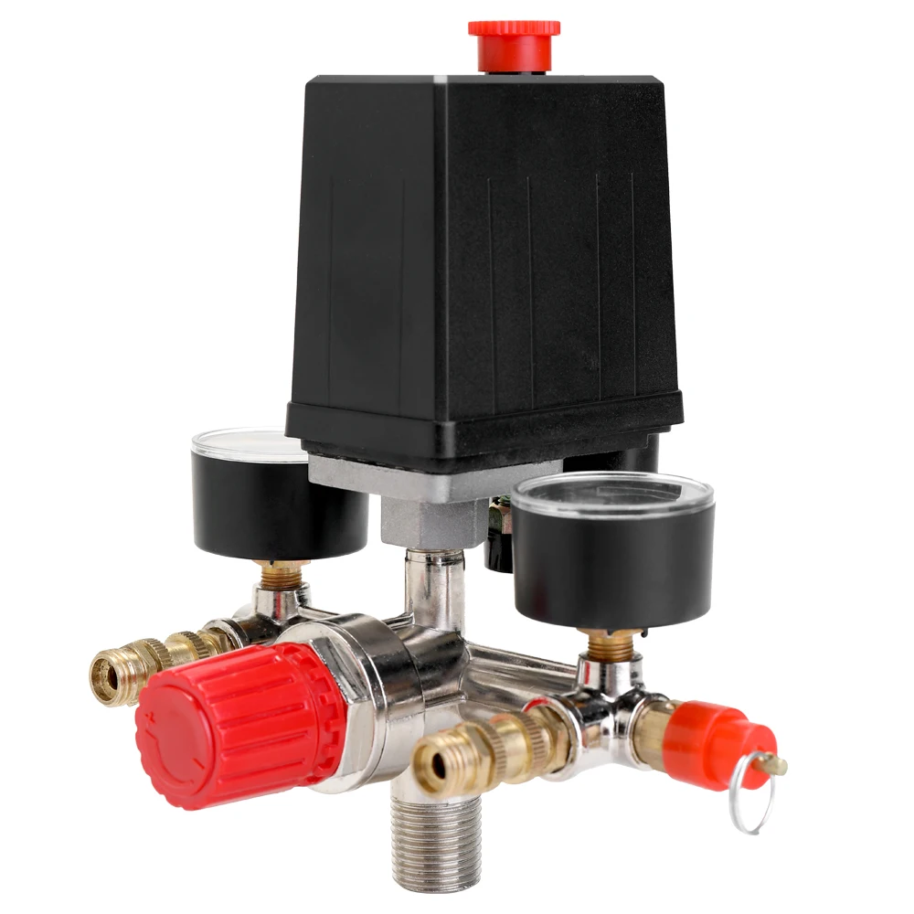 Регулятор давления компрессометра 125 PSI 12 бар Регулируемый регулятор для