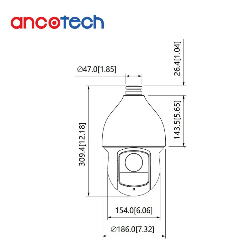 

DAHUA Hot selling 2MP 32x Starlight IR WizSense Network PTZ Camera SD59232XA-HNR
