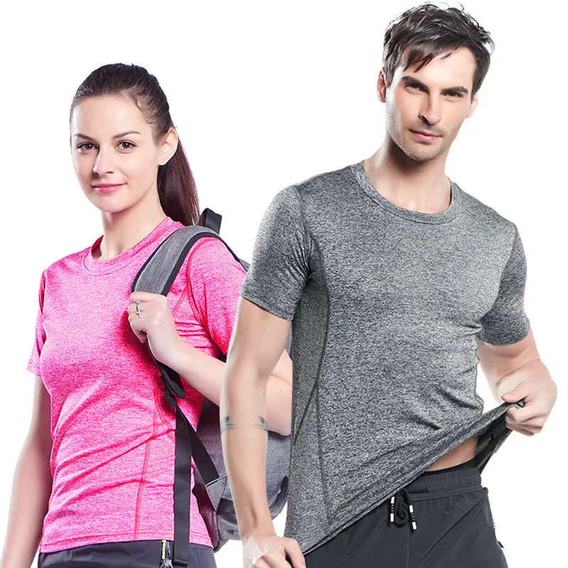 

Custom quick-drying T-shirt men's sport men's short-sleeved summer running fitness