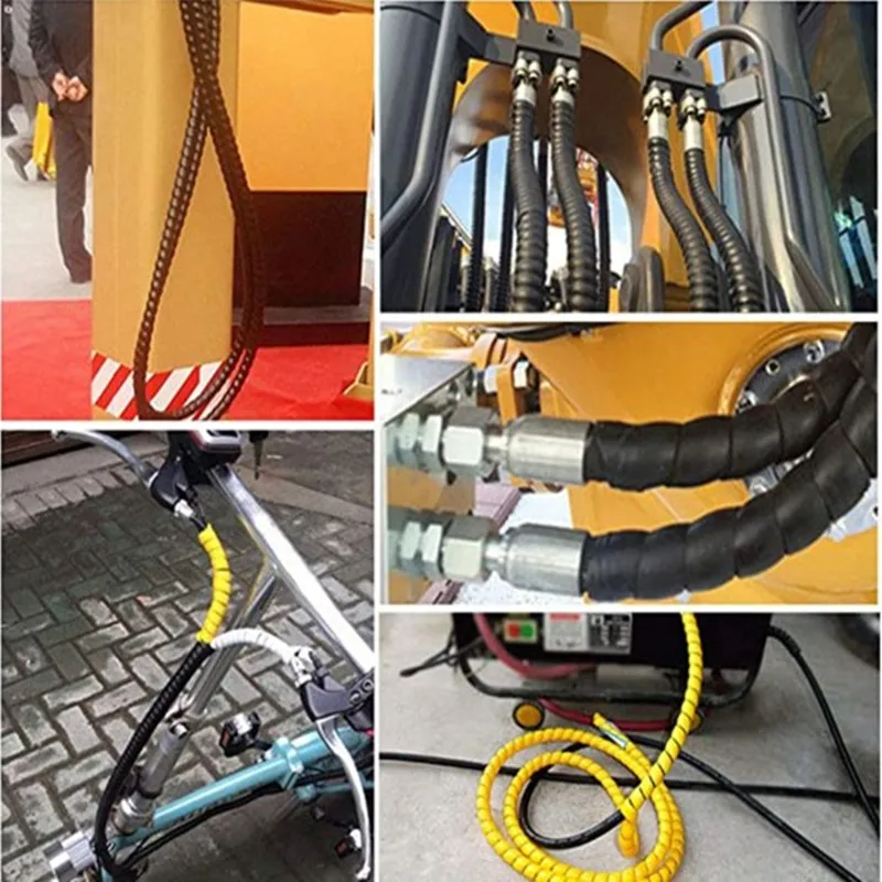 Спиральная защита для шланга от разрывов кабельный провод органайзер управления