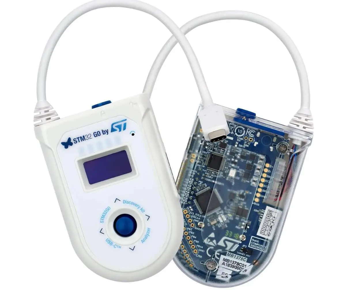 

1 шт. x Discovery STM32G071B-DISCO STM32G071, ARM Cortex-M0 + STM32G071RBT6 MCU, 32-битная Встроенная оценочная плата