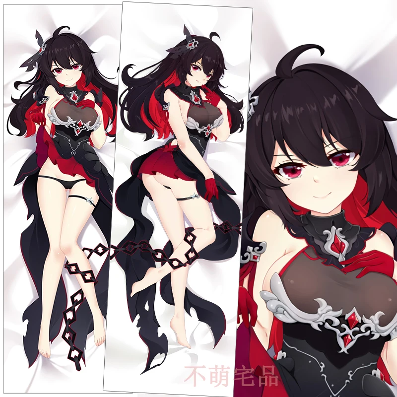 

Аниме Honkai Impact 3 Seele Vollerei, сексуальная дакимакура, обнимающая подушка для тела, чехол для подушки, подкладка для кровати, подарки BMZP