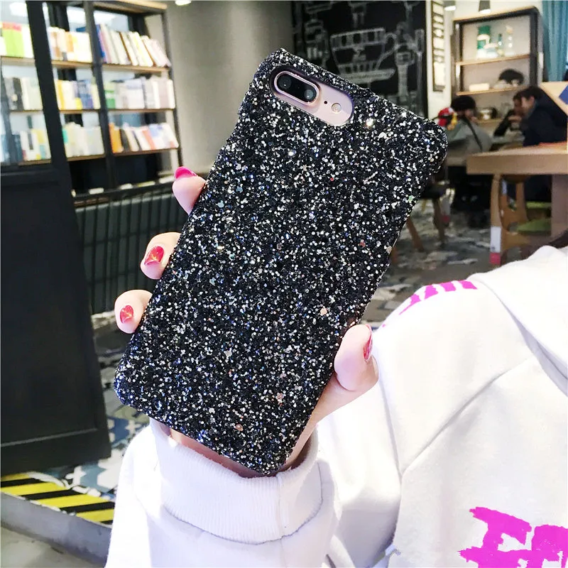 Блестящий чехол со стразами чехол для телефона для samsung Galaxy S9 плюс S10e чехол Крышка A50 S10 плюс S8 S7 A6 A8 A7 J5 J7 J3 J6 плюс M20