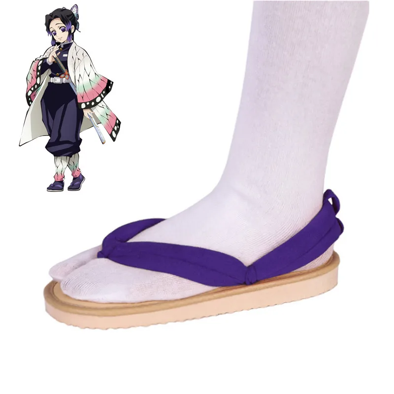Аниме рассекающая демонов обувь для косплея Kimetsu No Yaiba Kamado Tanjirou сандалии сабо Nezuko