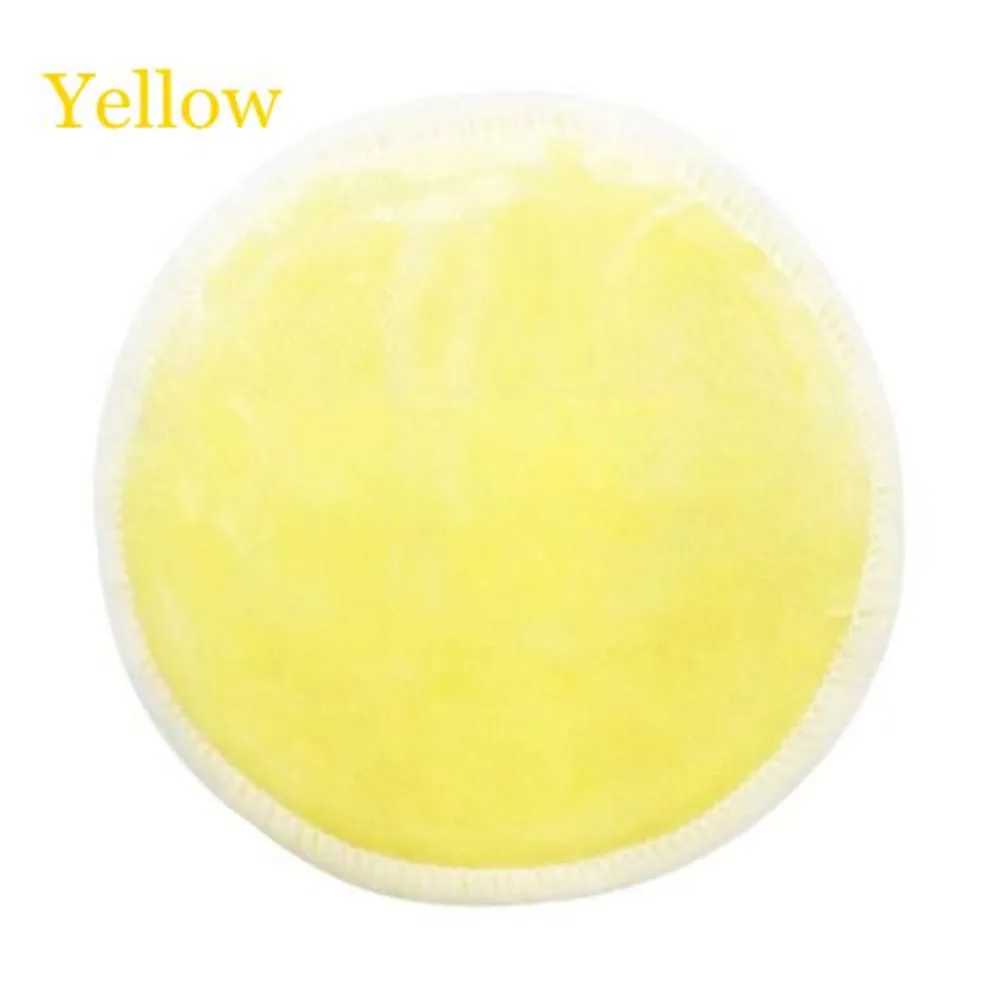 Yellow C 1 шт., мягкая губка из микрофибры, спонж для снятия макияжа, многоразовый очиститель для лица, пуховка для женщин, полотенце для снятия макияжа, Волшебные Инструменты для очистки лица - Цвет: Yellow C