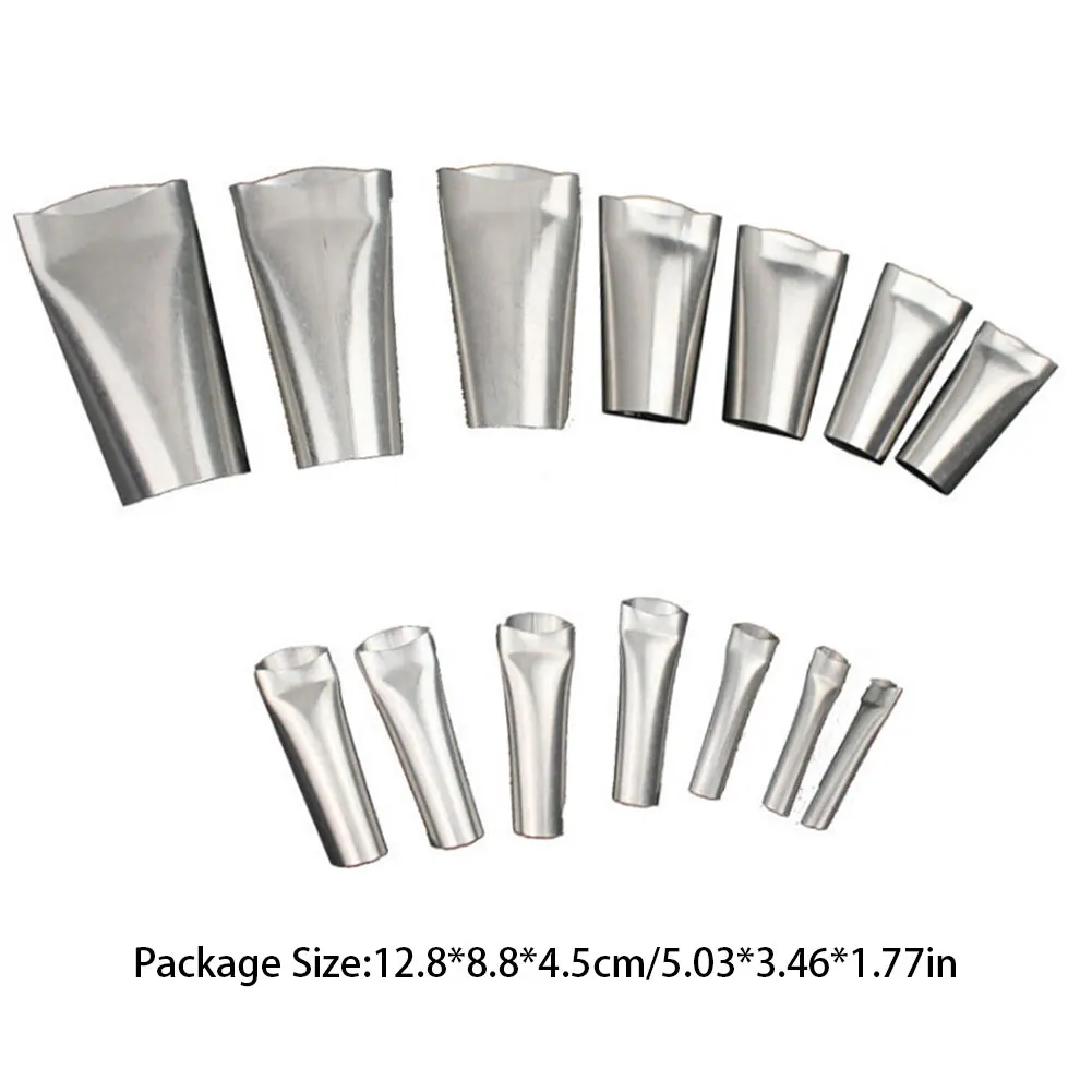 

14PCS Airbrush Spray Gun Nozzle Cleaning Kit Caulking Nozzles Set Stainless Steel Caulking Finishing Tools Kit for Bathroom