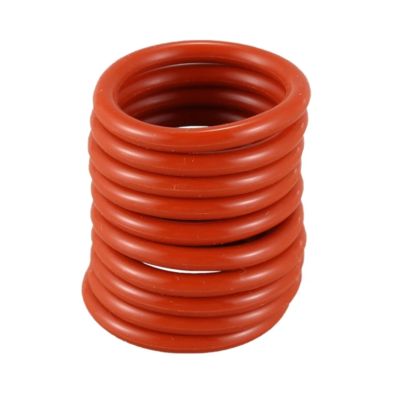 Силиконовые уплотнительные шайбы для масла 28 мм x 3 красные 10 шт. | Обустройство