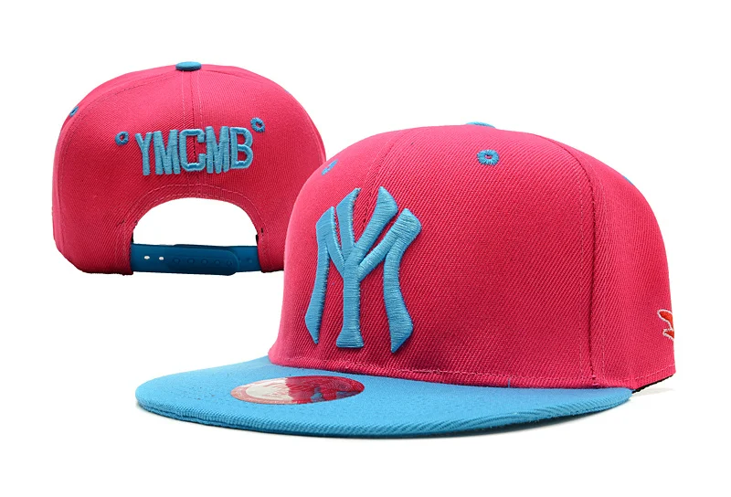 YMCMB Snapback шляпы высокого качества модные дизайнерские женские мужские Регулируемые оснастки кепки и шляпы ny дешевые спортивные бейсболки - Цвет: color 11