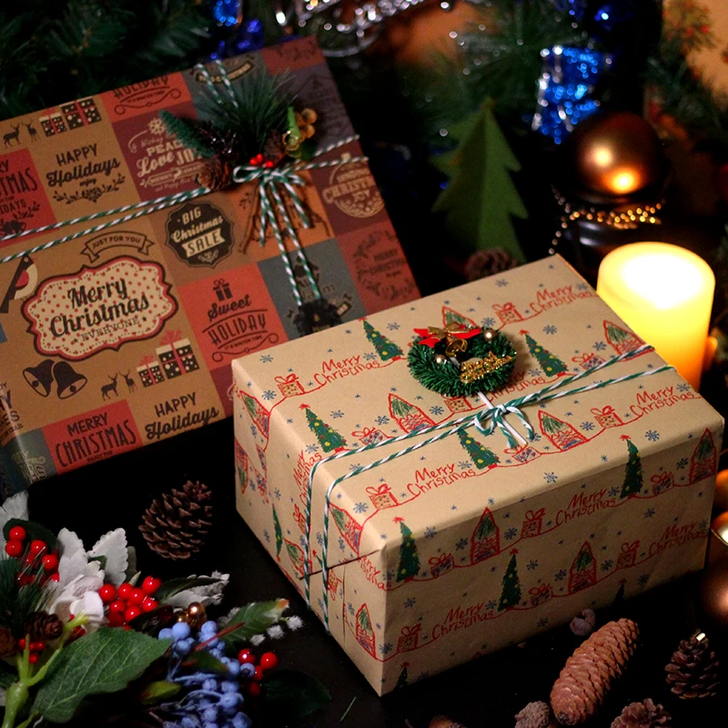 Рождественское свадебное украшение подарочная упаковка - Цена: 1090.91