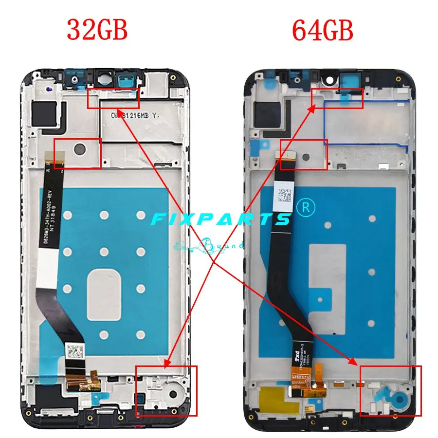 ЖК-дисплей huawei Y7 DUB-LX3 DUB-L23 DUB-LX1 Дисплей Сенсорный экран Панель планшета huawei Y7 Prime мобильный Экран