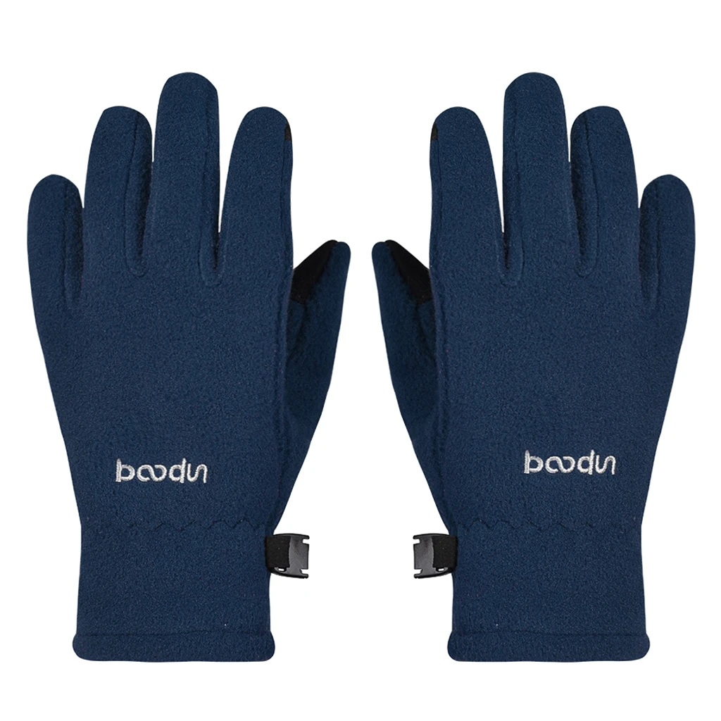 Детские велосипедные перчатки для тренировок с пальцами зимние теплые