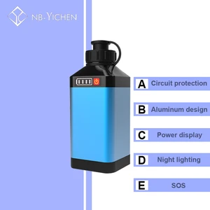 14.8V 5000mAh Large Capacity Lithium Battery  for Electric Fishing Take-Up Reels Boat Phone Power with Bms+1A Charger