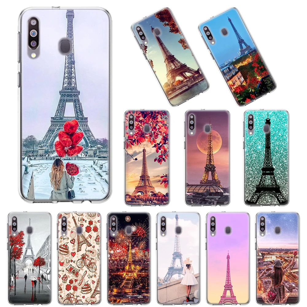 Мягкие чехлы из ТПУ для Samsung Galaxy A10 A10E A20E A20s A30 A40 A50 A70 A11 A41 A51 A71 A91 чехол Франция Париж