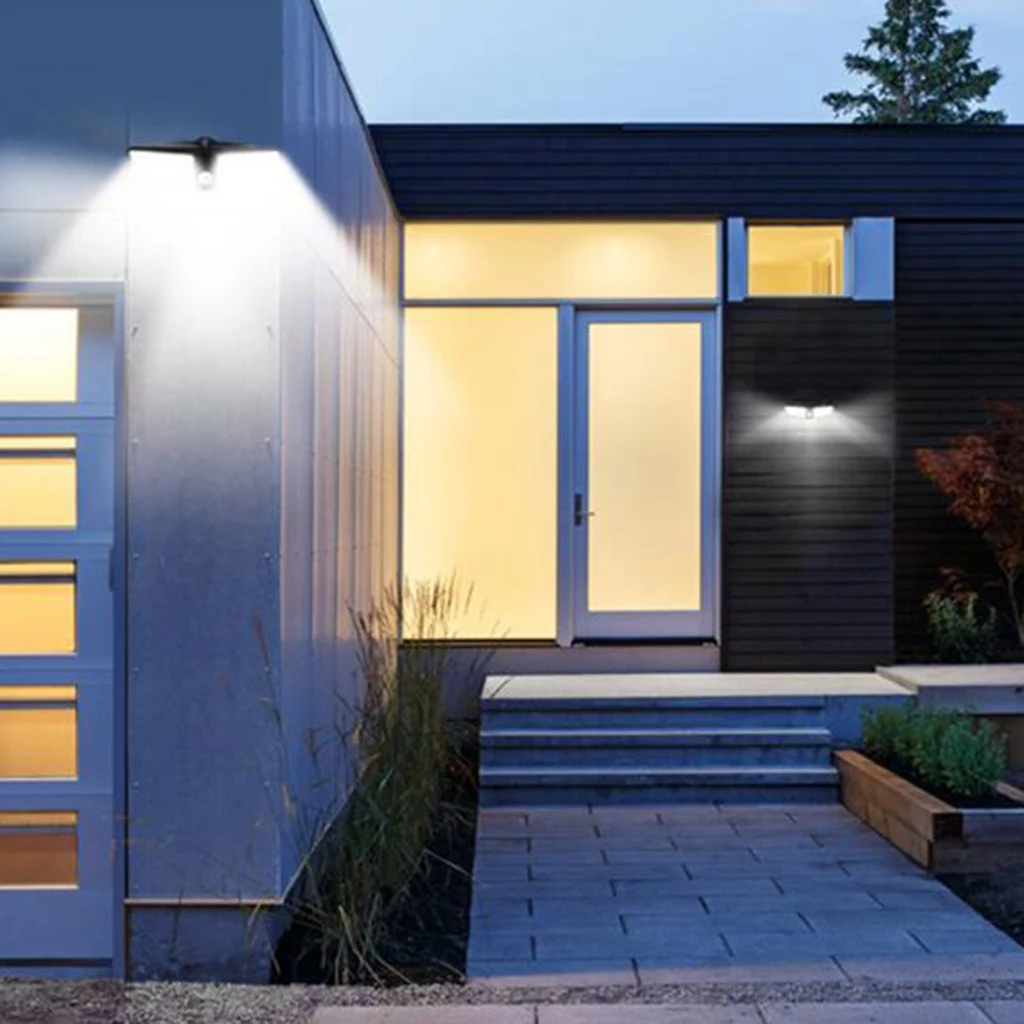 

Home Solar Wall Light - Outdoor Solar Fence Post and Step Lights, IP 65 Weatherproof, Cold White Light
