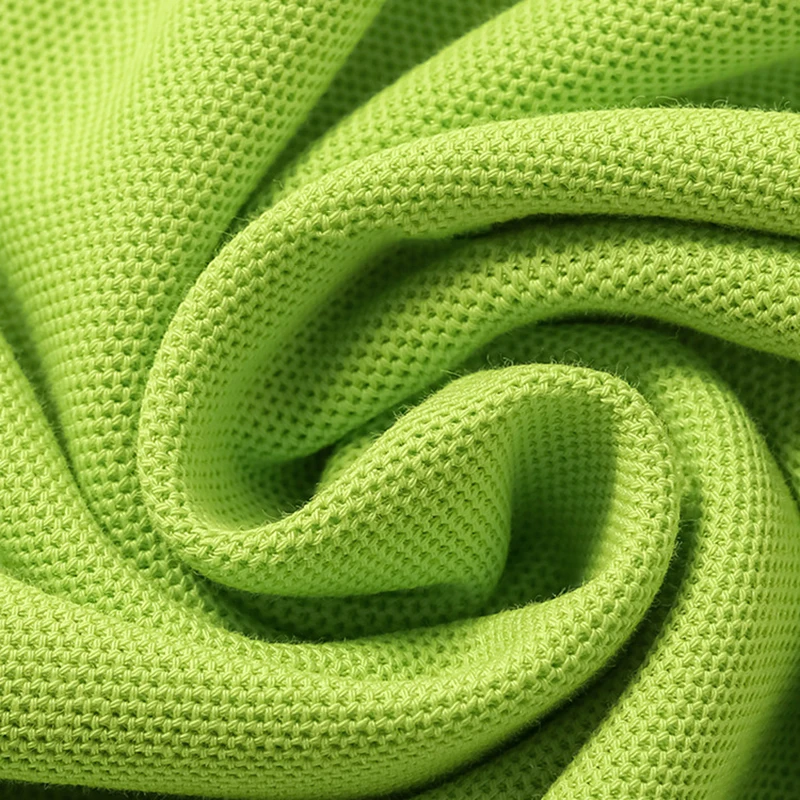 Весенне осенняя мужская рубашка поло с длинным рукавом и отложным воротником