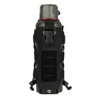 outdoor tactical molle water bottle nylon pouch 0 3l 0 8l canteen cover holster travel kettle bag with molle system
