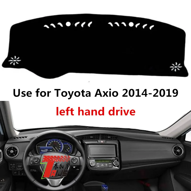 TAIJS Factory New Arrival Left Hand Drive Protective MAT Car Dashboard Cover Used for TOYOTA AXIO 2014-2019 | Автомобили и