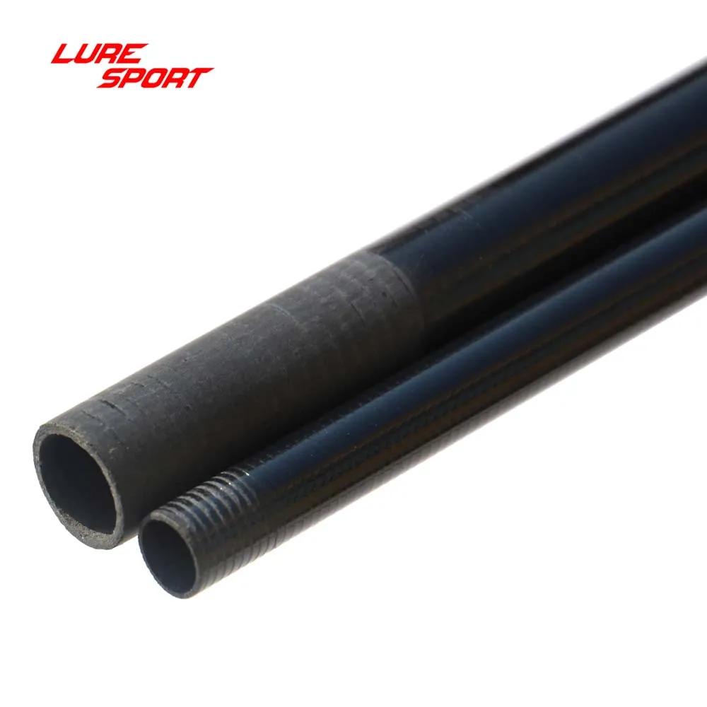LureSport 2 комплекта 1,98 м 2,1 м карбоновый хлыст удилища с 20 см X Крест Карбон 2 секции м стержень строительный компонент ремонтный полюс DIY