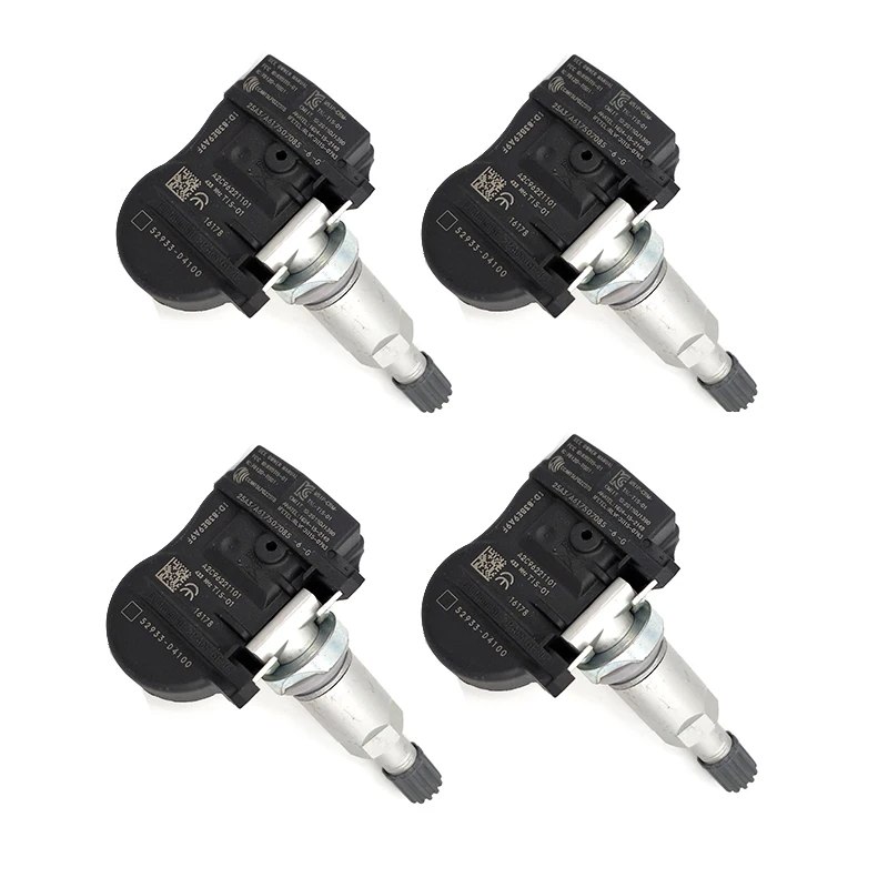 4 шт./лот датчик давления в шинах 52933-D4100 52933D4100 TPMS для Optima Sportage Sorento Genesis Ioniq