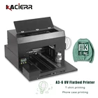 Цифровой принтер высокой четкости A3 UV использует печатающую головку Epson L1800, УФ-светодиодную систему охлаждения для футболок и рельефной 3D-печати