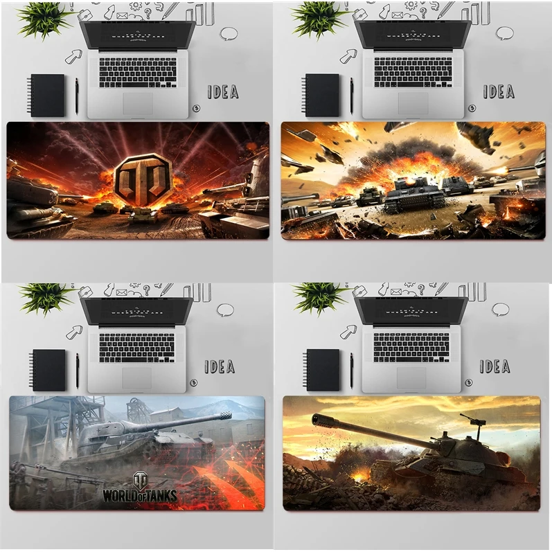 

Gaming Mouse Pad Large Mouse Pad PC Gamer Computer Mouse Mat Big Mousepad Keyboard Desk Mat XXL Carpet World of Tanks Mause Pad