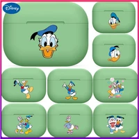 funny donald duck for airpods pro 3 case protective bluetooth wireless earphone cover air pods airpod case air pod cases green 1