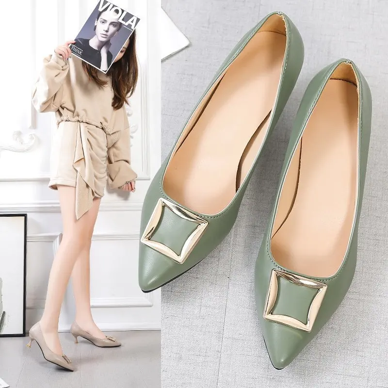 

Туфли-лодочки Женские однотонные, заостренный носок, высокий тонкий каблук, пикантная обувь, красивые