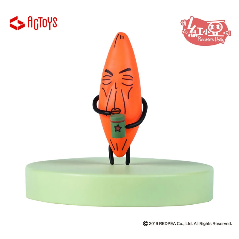 Подлинный ACTOYS пожалуйста ешьте красную фасоль глухая коробка Сиба ину кролик