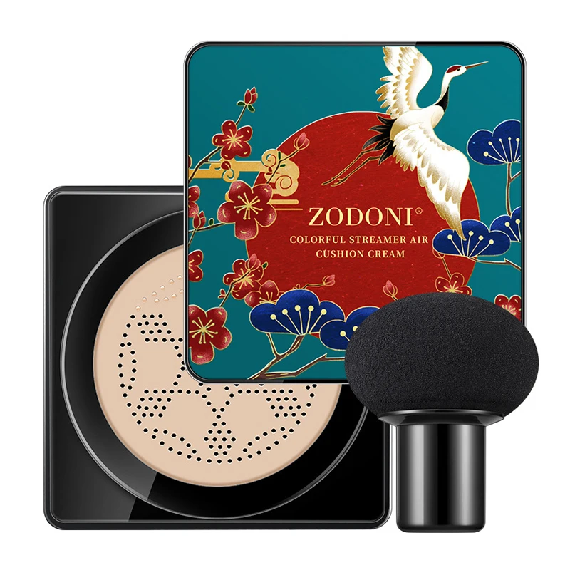 

ZODONI Moisturizing Concealer Isolation Brightening BB Cream Liquid Foundation Mushroom Cushion Whitening Face Makeup TSLM1