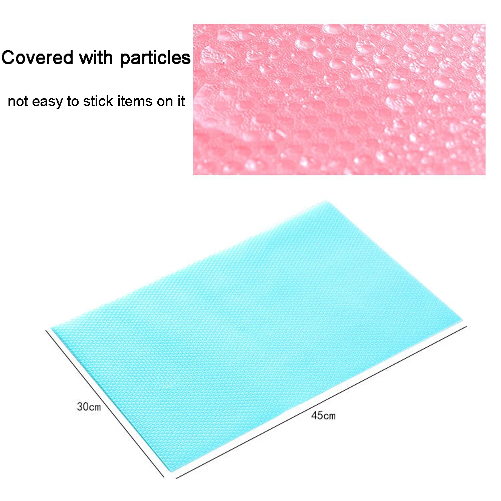 

4pcs Refrigerator Pad Antifouling Mildew Moisture Tailorable Pad Non-Slip Refrigerator Mats Fridge Pads