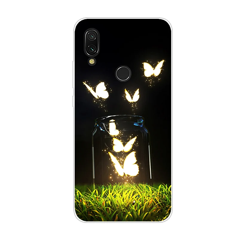 54 Чехол Redmi 7 для Xiaomi Redmi 7, мягкий, симпатичный, из ТПУ, задняя крышка Fundas для Xiomi Redmi7, силиконовый чехол для телефона s Hoesje, тонкий Чехол - Цвет: 54