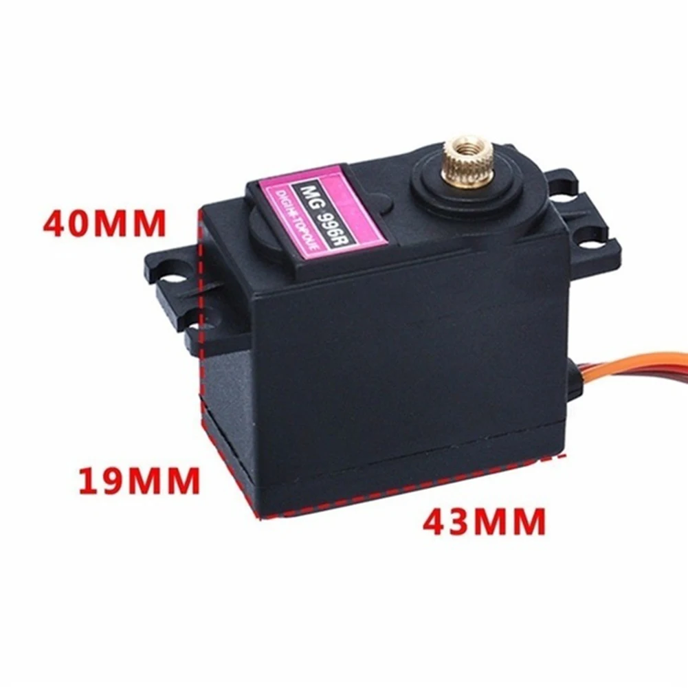 

4 Pcs MG996R Metal Gear MG995 Digital Torque Servo Motor for RC Truck Racing Car Accessories Wholesale Quick Delivery In Stock