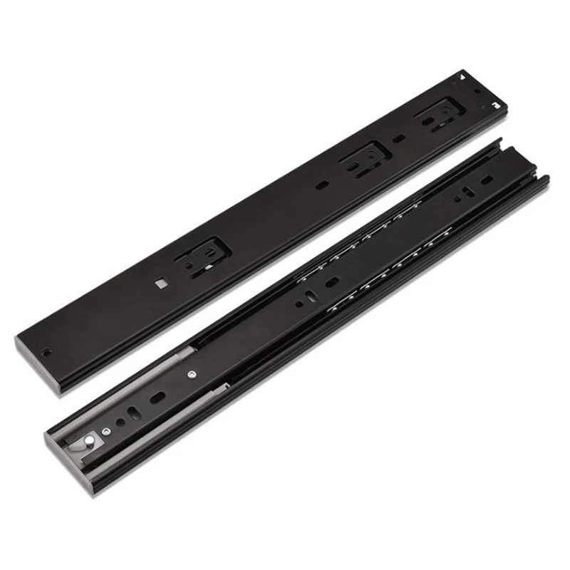 Furniture Slide Steel Ball Bearing Slides Keyboard Cabinet Cupboard Dra