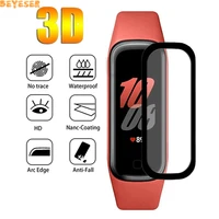 3d curved composite protective film for samsung galaxy fit2 smartwatch band full cover protection scratch proof screen protector